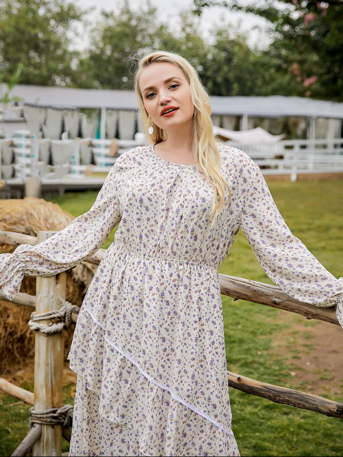 Ruffle Arabian Dresses 1241742