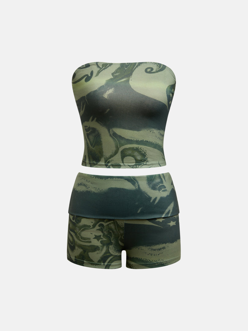 Printed Co-ord Set 1273032