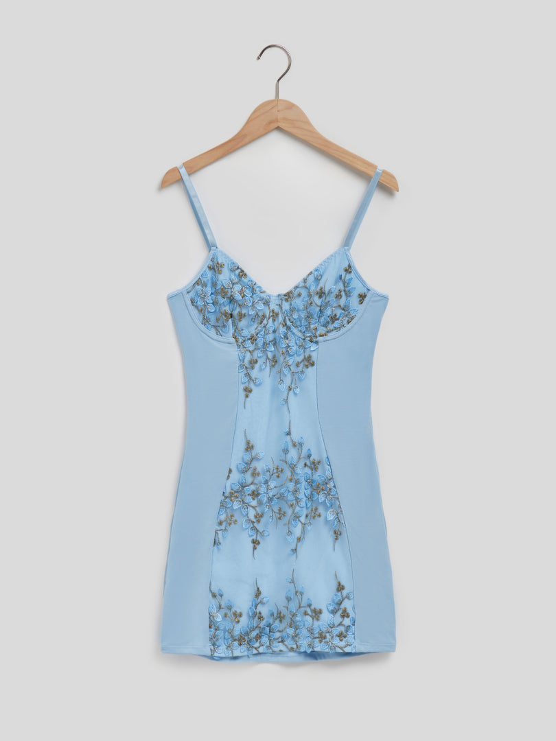Cami Embroided Bodycon Dress 110824