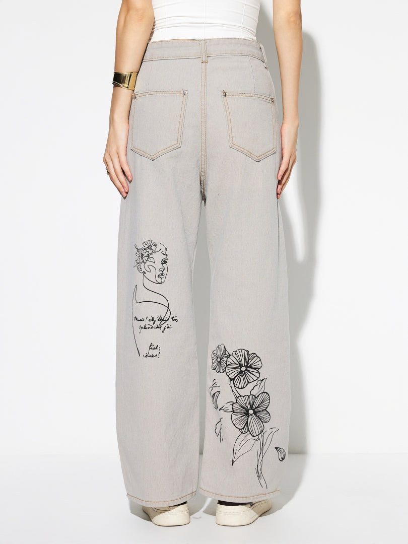 Straight Leg Jeans 1283902