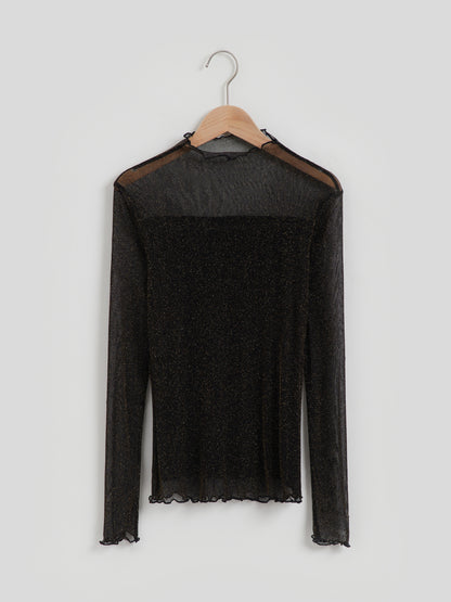 Sheer Pullover T-Shirt 112315