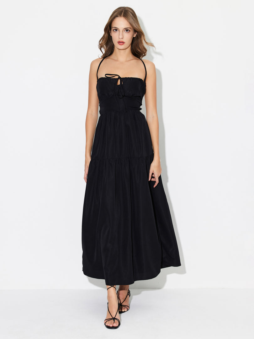 Open Back A-Line Dress 119822
