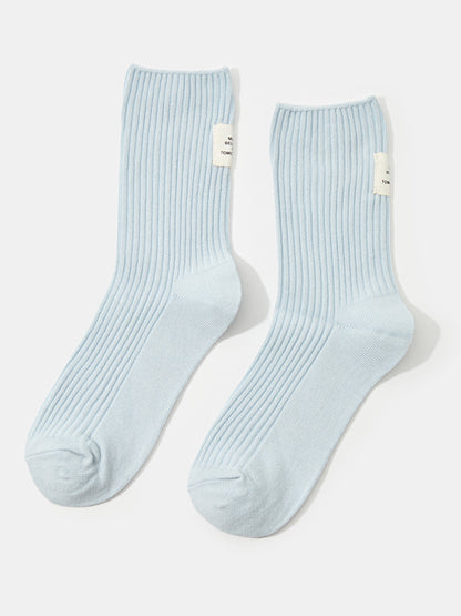 Ribbed Socks 120346