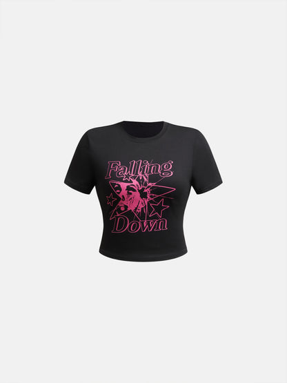 Printed Pullover T-Shirt 1255762