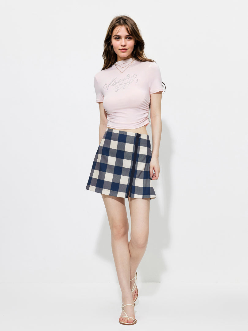 Color Block A-Line Skirt 1259852
