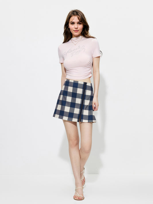Color Block A-Line Skirt 1259852