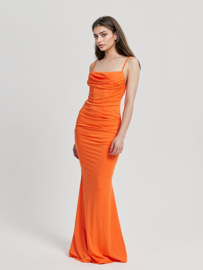 Maxi Gathered Cami Dress 107375