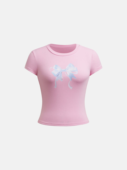 Printed Pullover T-Shirt 1271942