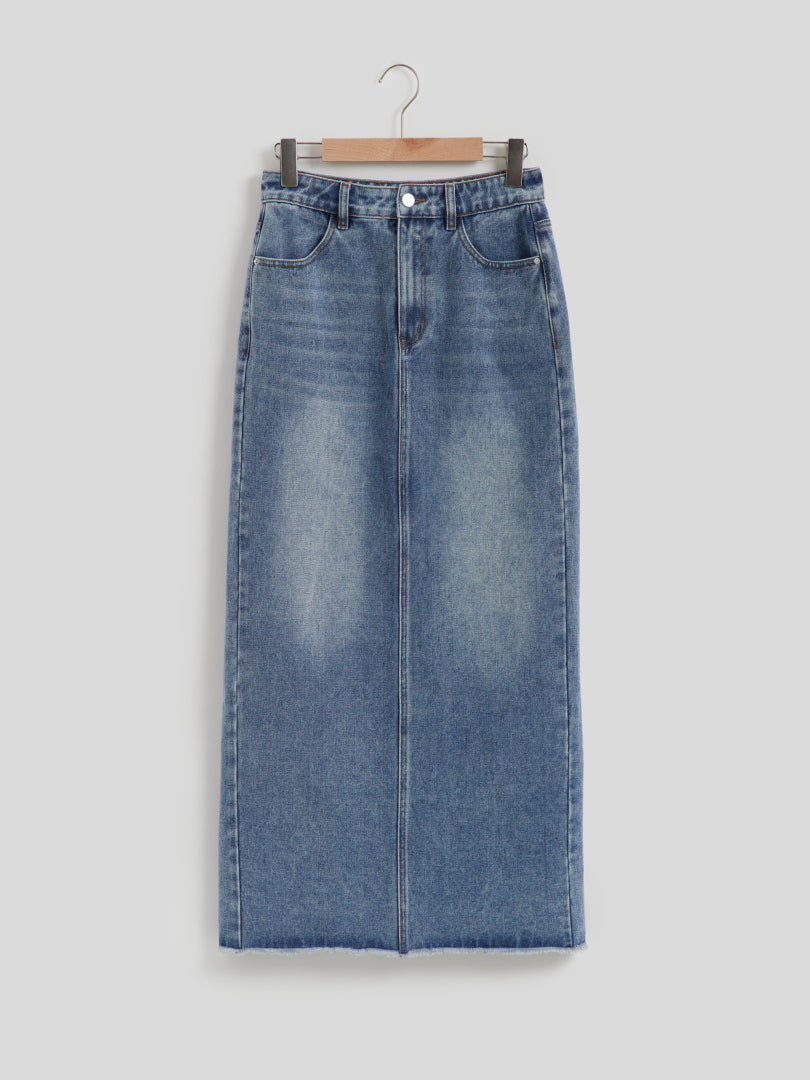 Slit Straight Skirt 112889