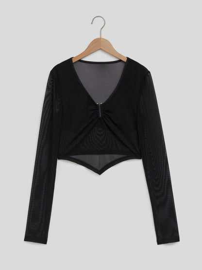 Patchwork Pullover T-Shirt 116775