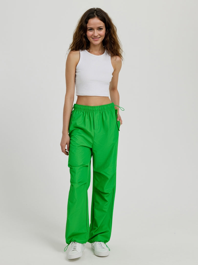 Gathered Cargo Trousers 111352