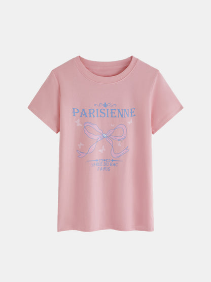 Printed Pullover T-Shirt 1290872