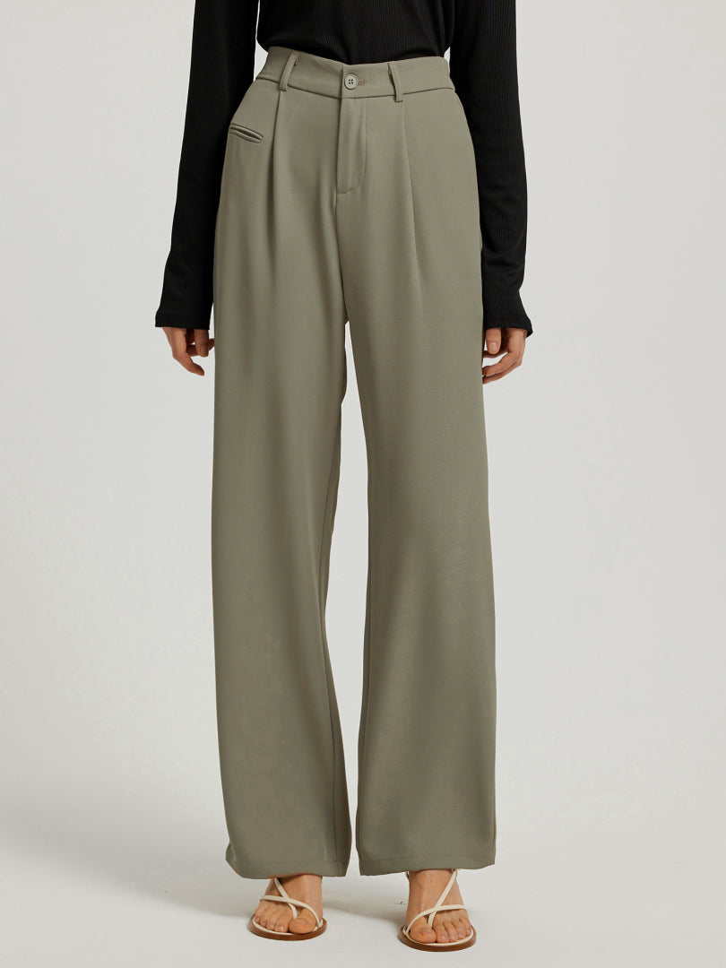Darted Straight Leg Trousers 111243