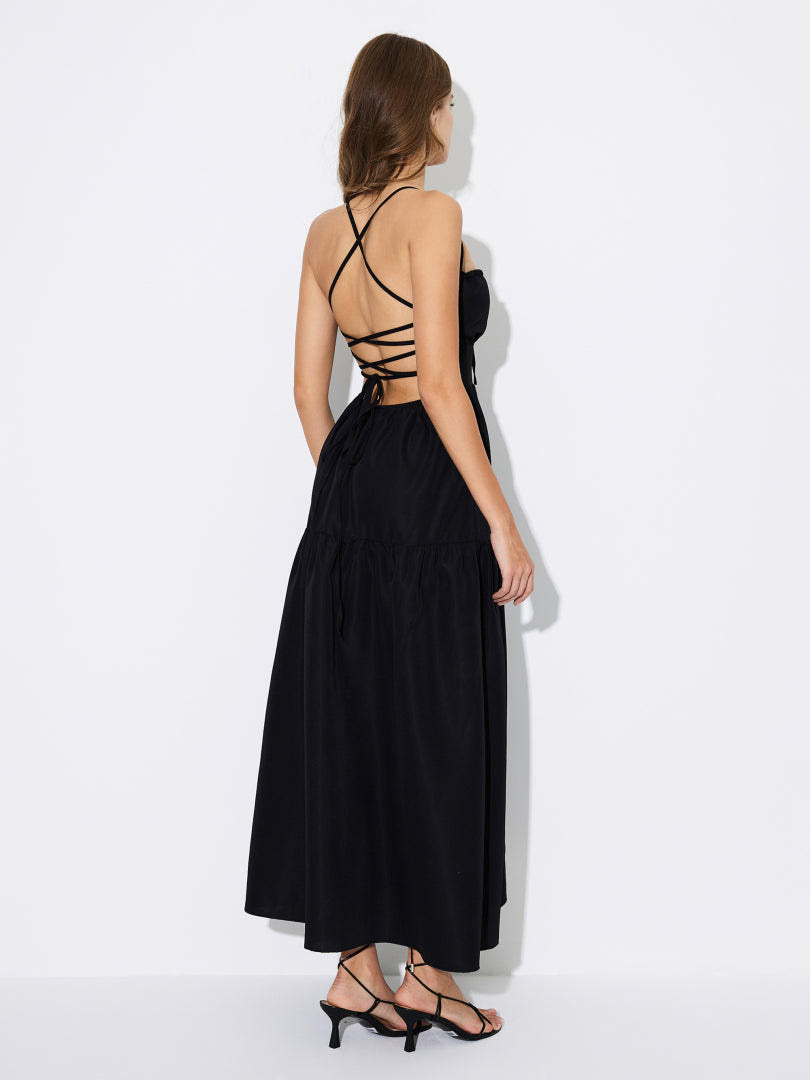 Open Back A-Line Dress 119822