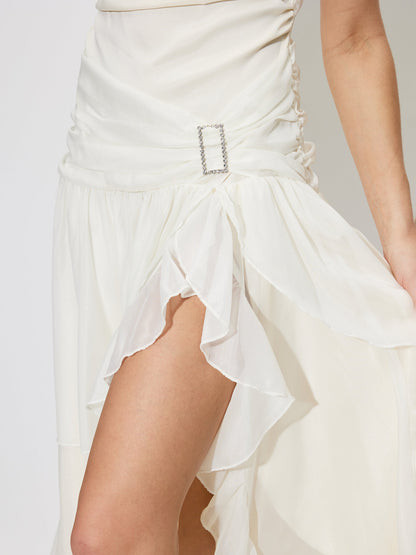 Ruffle A-Line Dress 1261142