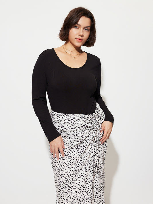 Plus Size    Plus Size Bodysuit 1277072