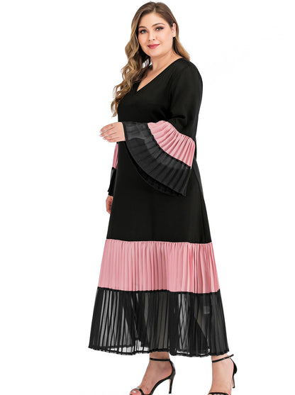 Color Block Arabian Dresses 1245782