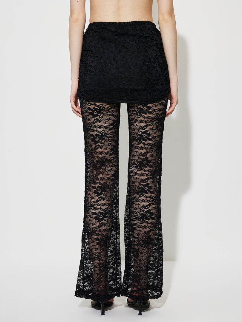 Sheer Straight Leg Pants 1272782