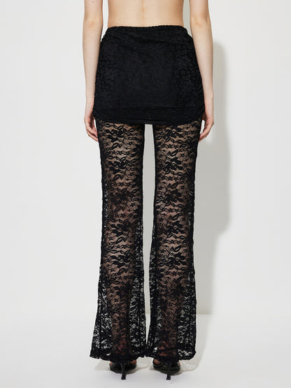 Sheer Straight Leg Pants 1272782