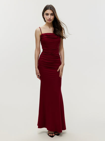 Maxi Gathered Cami Dress 107375