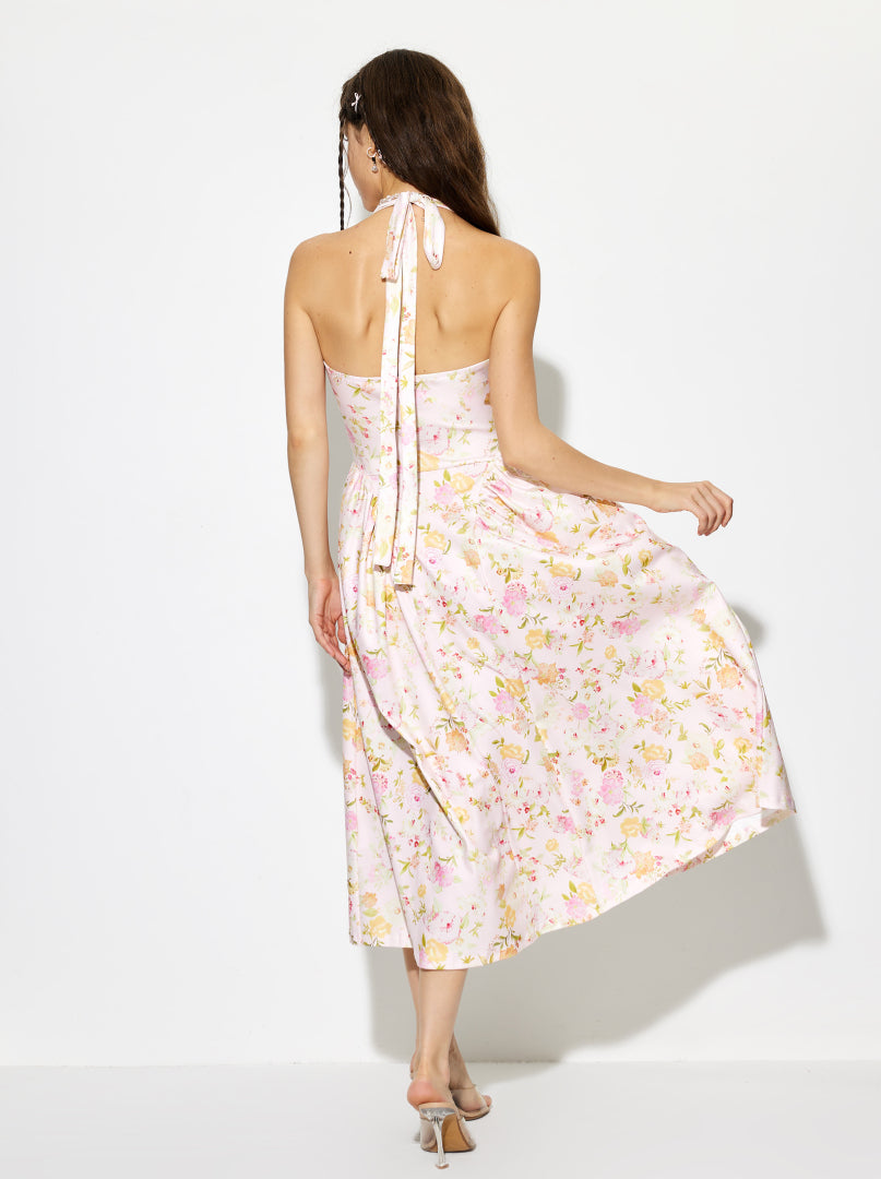 Printed A-Line Dress 1268502