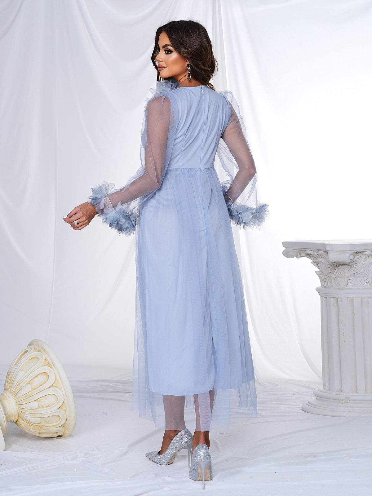 Openwork Arabian Dresses 1284322