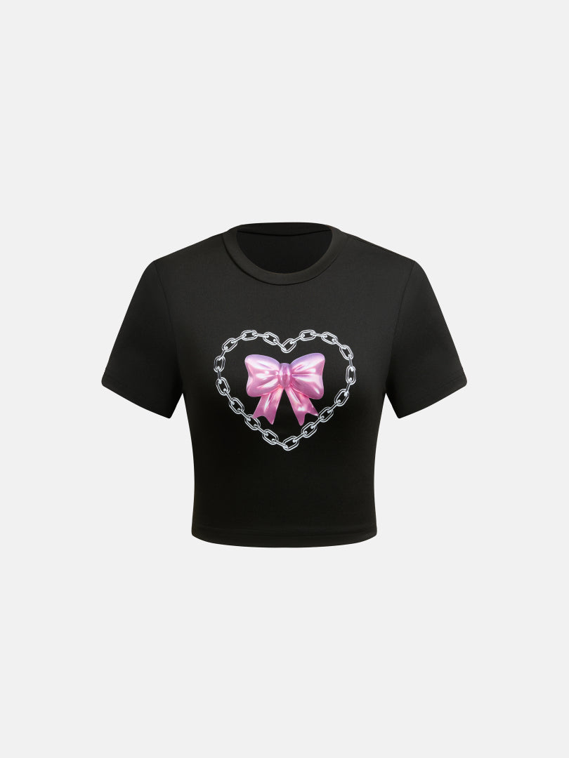 Printed Pullover T-Shirt 1277632