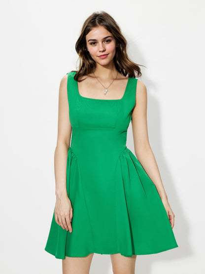 Draped A-Line Dress 1252932