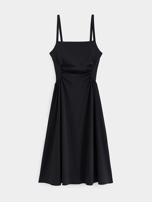 Gathered A-Line Dress 1242722