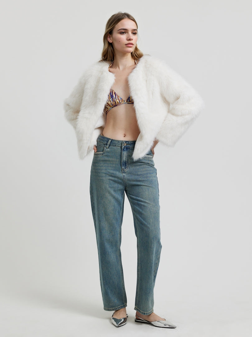 Faux Fur Coat 114441