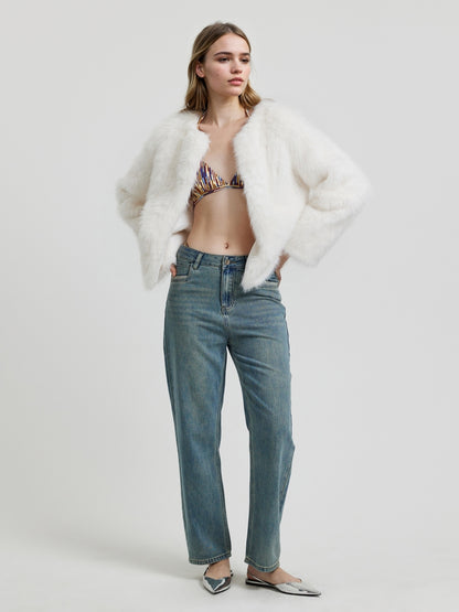 Faux Fur Coat 114441