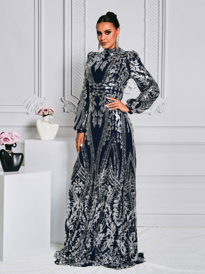 Ruffle Arabian Dresses 1284052