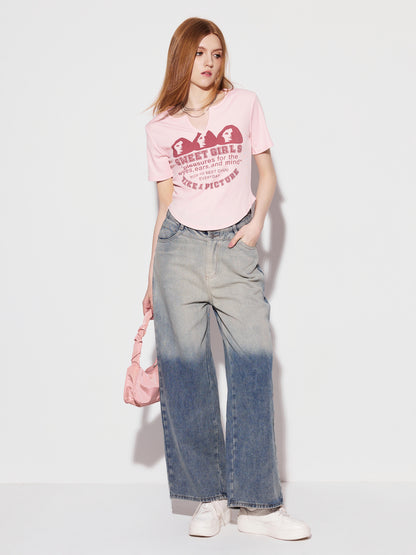 Printed Pullover T-Shirt 1281562