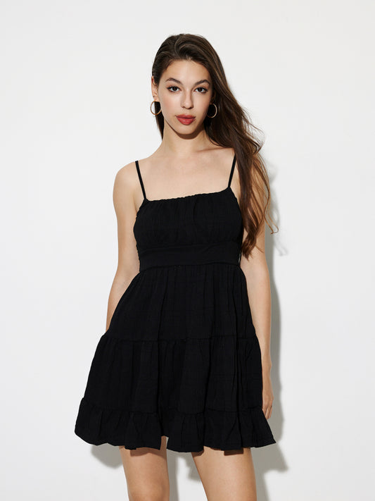 Smocking A-Line Dress 1277922