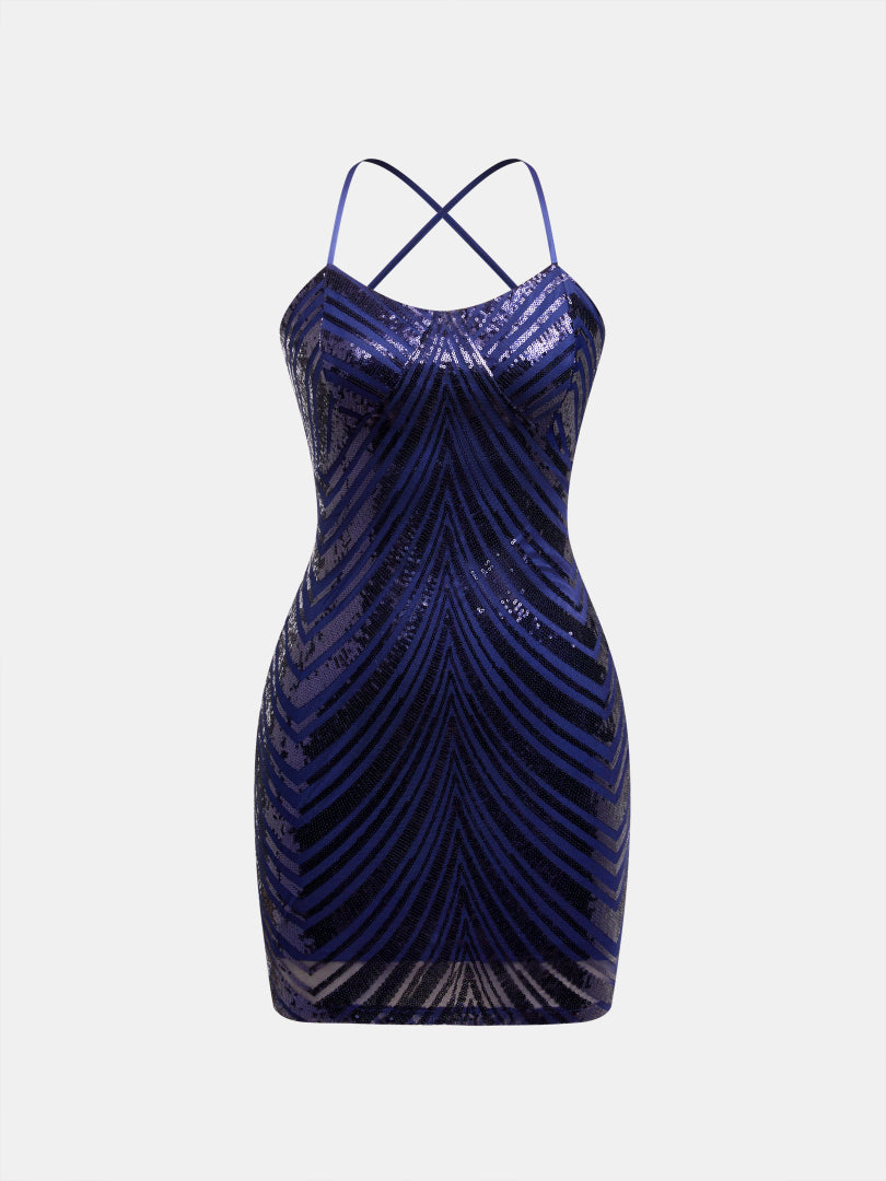 Open Back Bodycon Dress 1257562