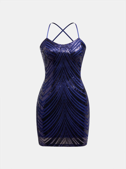 Open Back Bodycon Dress 1257562