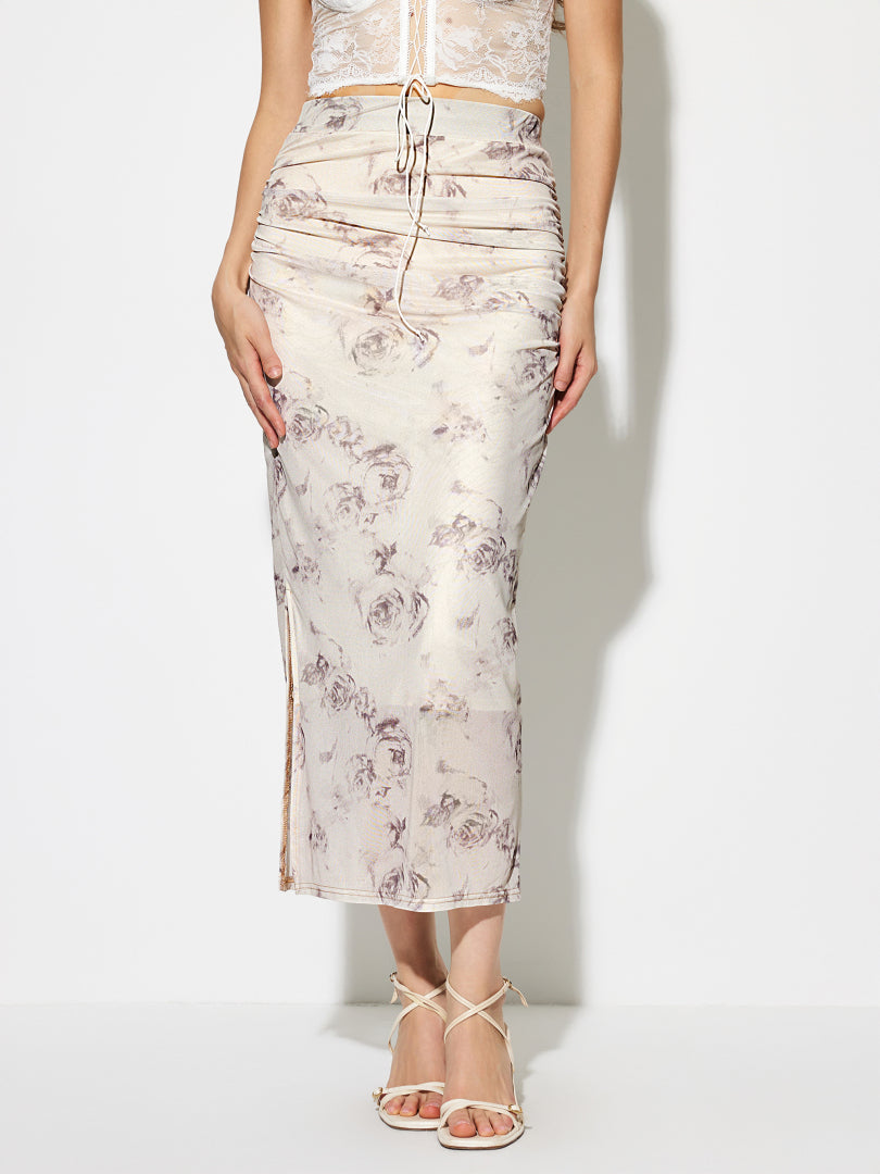 Printed Straight Skirt 1274902