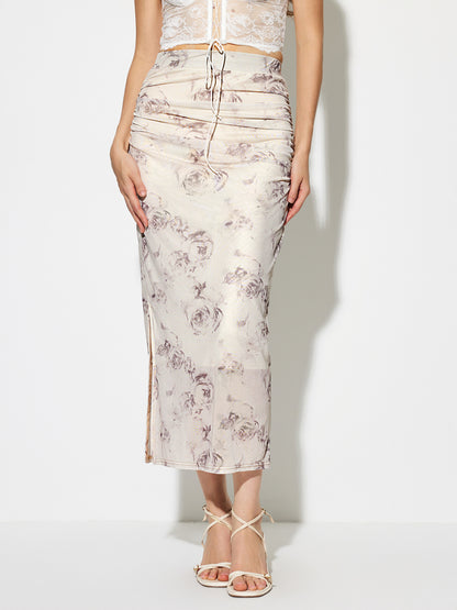 Printed Straight Skirt 1274902