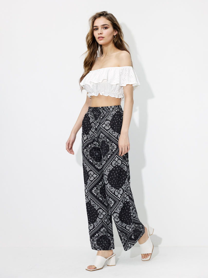 Straight Leg Pants 120099