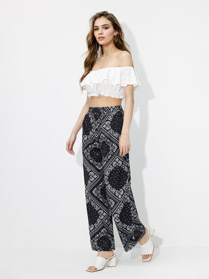 Straight Leg Pants 120099