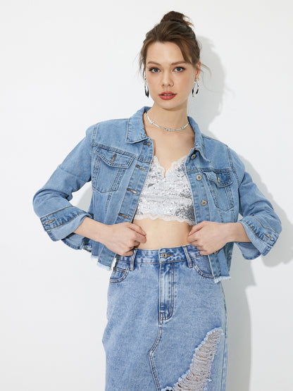 Denim Trucker Jacket 1234442