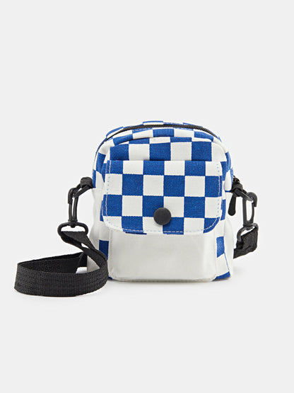 Checked Sling Bag 121002