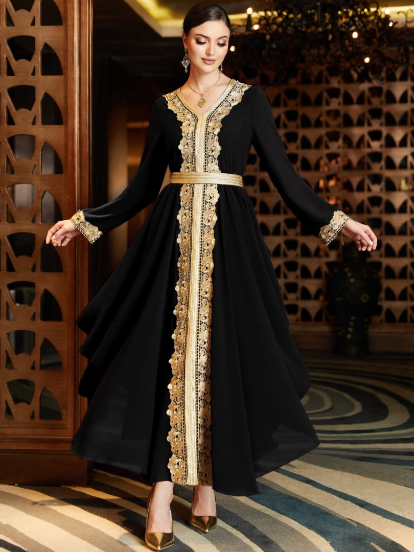 Belted Arabian Dresses 1249792