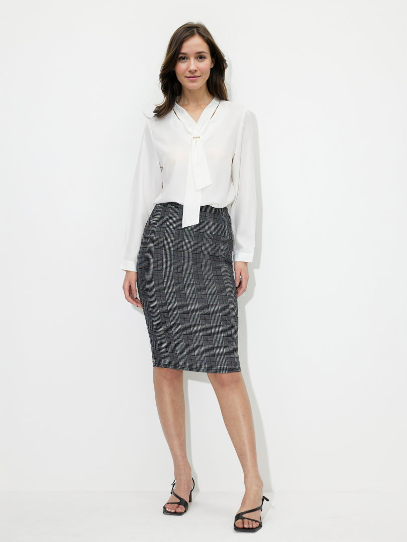 Tied Detail Shirt Style Top 121314