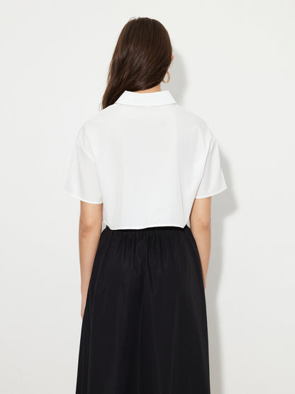 Pocket Placket Blouse 1252332