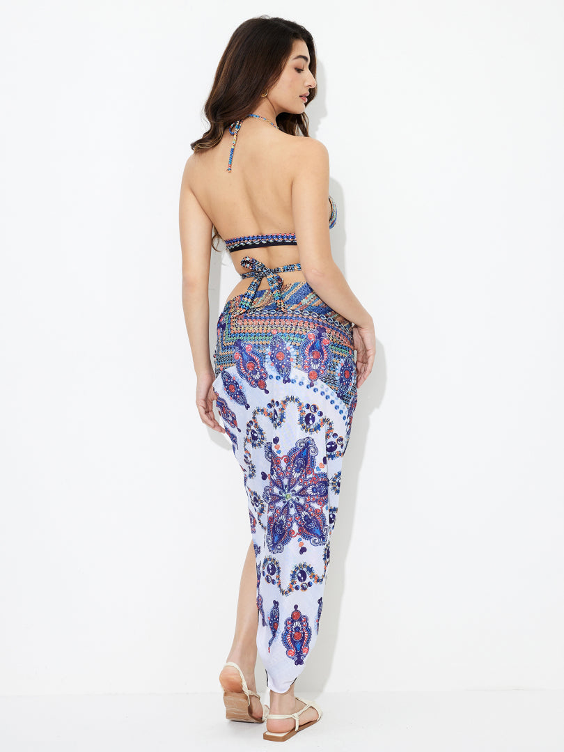 Lace Up Bikini Set 1230481