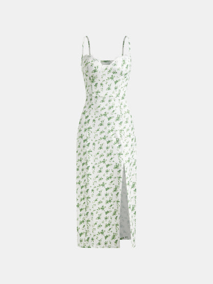 Slit Bodycon Dress 1252562