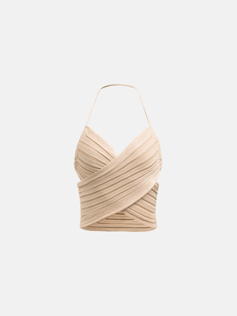 Crisscross Halter Top 1248652