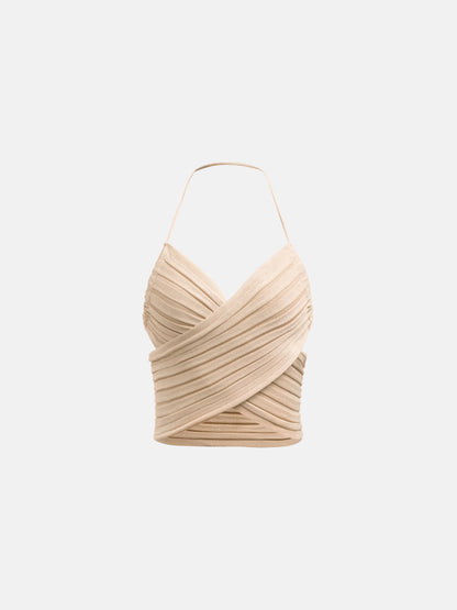 Crisscross Halter Top 1248652