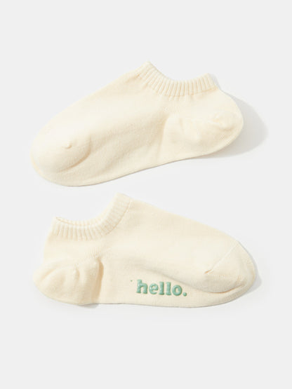 Embroidered Detail Socks 120351